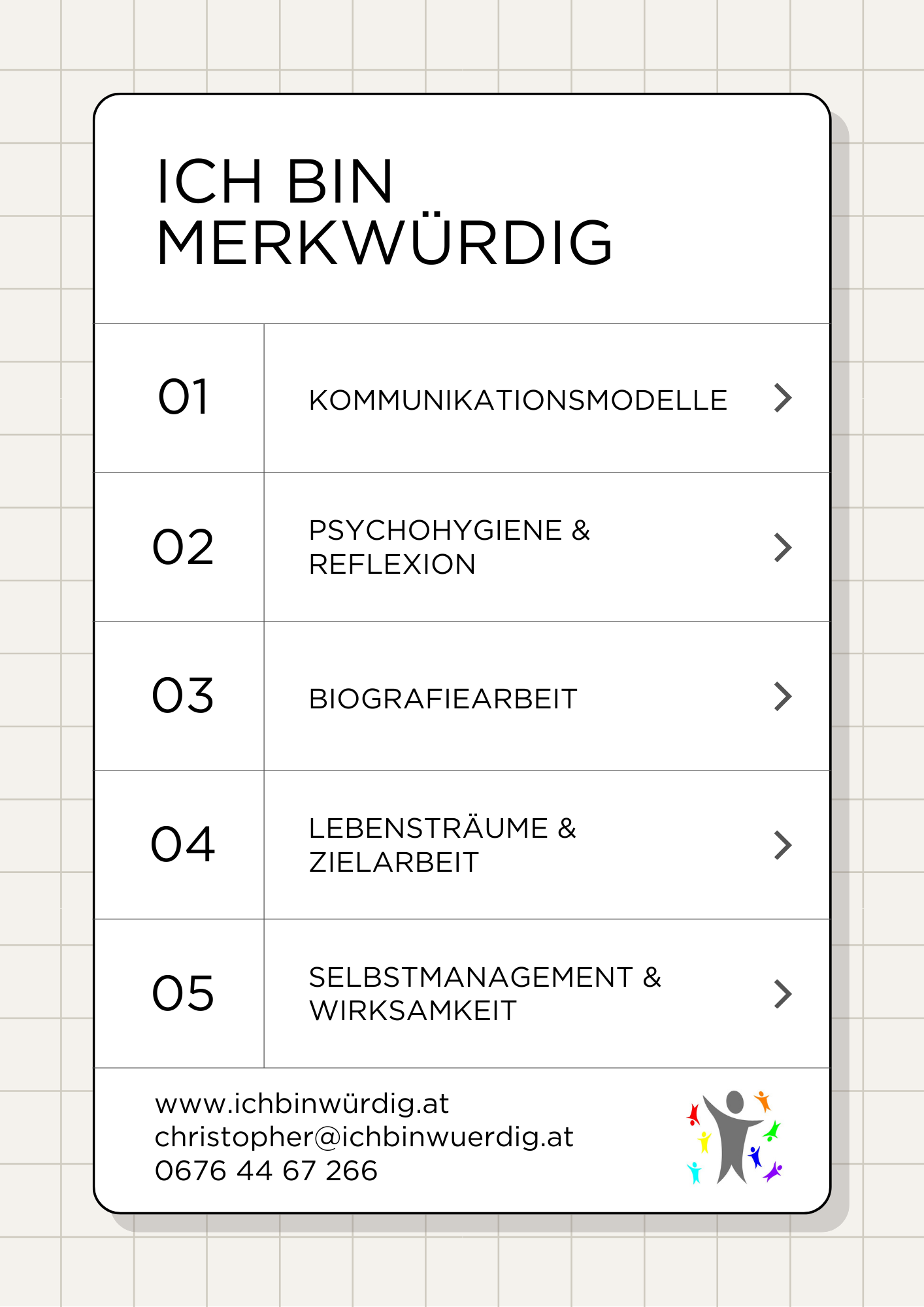 Lehrgang ich bin MERKwürdig